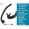 image:imageVersatile Adult Mask  Snorkel Combination for Snorkeling Vacation Activities  Lightweight Easy to Breath  Nautilus Designed in ItalyBlack
