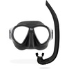 image:imageVersatile Adult Mask  Snorkel Combination for Snorkeling Vacation Activities  Lightweight Easy to Breath  Nautilus Designed in ItalyBlack