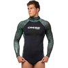image:imageCRESSI Adult Camouflage Hooded Rash Guard  Neoprene Padded Chest  Cobia get the Hunter EquipmentCamo Green
