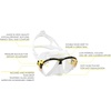 image:imageCressi Matrix 2Lens MasksClearYellow D