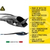 image:imageCressi Scuba Diving Fins  Reactive Open Heel with Bungee Strap  Reaction EBS Made in ItalyBlackSilver D