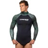 image:imageCRESSI Adult Camouflage Hooded Rash Guard  Neoprene Padded Chest  Cobia get the Hunter EquipmentCamo Green