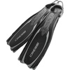 image:imageCressi Scuba Diving Fins  Reactive Open Heel with Bungee Strap  Reaction EBS Made in ItalyBlackSilver D