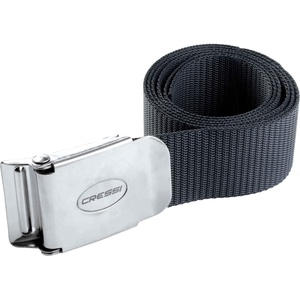 image:imageCressi Nylon Weight Belt with Metal Buckle for Freediving and Spearfishing Paros  Designed in Italy by CressiBlack