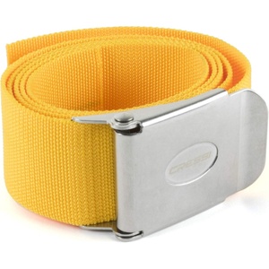 image:imageCressi Nylon Weight Belt with Metal Buckle for Freediving and Spearfishing Paros  Designed in Italy by CressiYellow