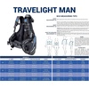 image:imageCressi Travelight BC Blue XLarge