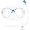 image:imageCressi Kids C Estrella VIP Jr ClearLime Junior SnorkelingDiving Combo SetBlue