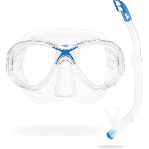 image:imageCressi Kids C Estrella VIP Jr ClearLime Junior SnorkelingDiving Combo SetBlue