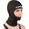 image:imageAdult Unisex Neoprene Diving Hood 3mm Thick  Scuba Diving Snorkeling Surfing  Solo Hood Designed in Italy by CressiBlack