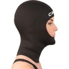 image:imageAdult Unisex Neoprene Diving Hood 3mm Thick  Scuba Diving Snorkeling Surfing  Solo Hood Designed in Italy by CressiBlack