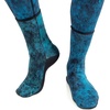 image:imageCRESSI Adult 3 mm Neoprene Camouflage Socks for Freediving Snorkeling Scuba Diving  Hunter Socks Designed in ItalyCamo Blue
