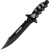 image:imageCressi Large Big Knife with Sheath  Black Coating Tempered AISI 420 Japanese Staineless Steel Blade  Giant Designed in Italy