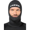 image:imageAdult Unisex Neoprene Diving Hood 3mm Thick  Scuba Diving Snorkeling Surfing  Solo Hood Designed in Italy by CressiBlack