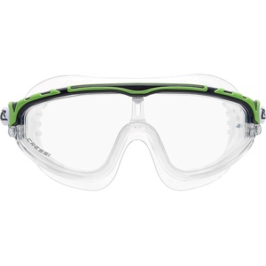 image:imageCressi Skylight Swim Goggles  Wide Vision amp AntiFog Swim Mask  UV Protection Pool Goggles  Silicone Strap Swimming GearClearBlackLime