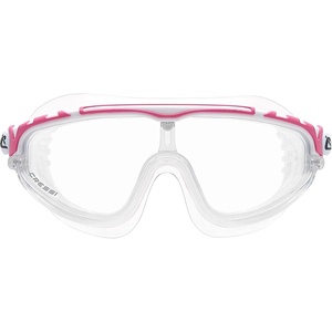image:imageCressi Skylight Swim Goggles  Wide Vision amp AntiFog Swim Mask  UV Protection Pool Goggles  Silicone Strap Swimming GearClearWhitePink