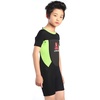 image:imageCressi Smoby Shorty Wetsuit  Premium Neoprene 2 mm Shorty Wetsuit Unisex ChildrensBlackFluo Green