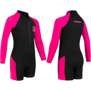 image:imageCressi Childrens 2 mm Neoprene Swimsuit UV Radiation Cold Protection Jellyfish Protection Swimming Costume for Girls and Boys PinkSan Diego  34 Years