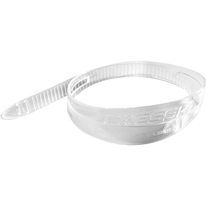 image:imageCressi Official Goggle Silicone Strap Replacement Part for both Child and Adult Sizes Quality Since 1946Clear