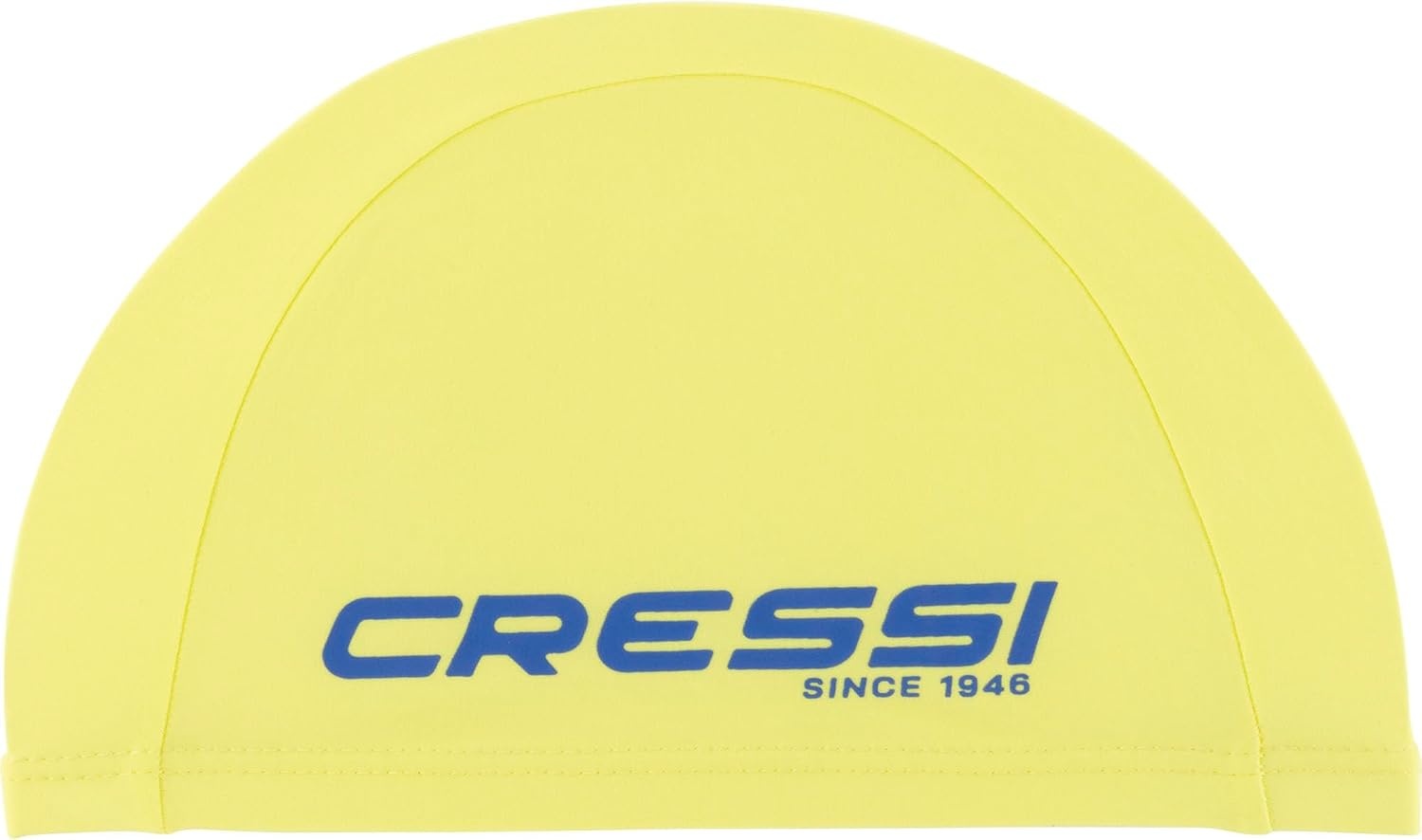 image:imageCRESSI TAGO Swim Cap Spandex Junior  Spandex Swim Cap for Boys One SizeLimeBlue  Yellow