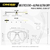 image:imageCressi Premium Quality Snorkeling Adult Set  Big Eyes Evolution amp Alpha Ultra Dry made in ItalyClearYellow