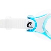 image:imageCRESSI Clear Eyes Swim Goggles  Soft Silicone Seal for Swimming Mask  AntiFog Water Goggles  Impact Resistant Swim GearWhiteAquamarine