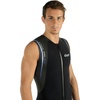 image:imageCressi 2 mm Short Neoprene Wetsuit for Swimming Snorkeling Paddleboarding  Ergonomic Cuts FrontZip  Termico Designed in Italyblackblue