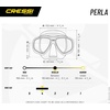 image:imageCressi Adult Snorkeling Set  Mask amp Snorkel  Premium Comfortable Silicone Mask  Dry Top Snorkel  Designed in ItalyClearPink