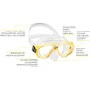 image:imageCressi Adult Snorkeling Set  Mask amp Snorkel  Premium Comfortable Silicone Mask  Dry Top Snorkel  Designed in ItalyClearYellow