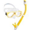 image:imageCressi Adult Snorkeling Set  Mask amp Snorkel  Premium Comfortable Silicone Mask  Dry Top Snorkel  Designed in ItalyClearYellow