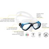 image:imageCressi First Dive Mask with Inclined Lenses for Scuba Diving  Optical Lenses Available  Focus Made in ItalyClearBlue
