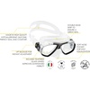 image:imageCressi First Dive Mask with Inclined Lenses for Scuba Diving  Optical Lenses Available  Focus Made in ItalyClearClear