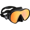 image:imageCressi Single Lens Frameless Scuba Mask for Good Visibility  FDual Designed in ItalyBlack