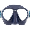 image:imageCressi Adult Snorkel Mask  Lightweight Impact Resistant Lenses for Novice Swimmers  Force  Designed in ItalyBlue NavyCoral Blue