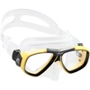 image:imageCressi First Dive Mask with Inclined Lenses for Scuba Diving  Optical Lenses Available  Focus Made in ItalyClearYellow