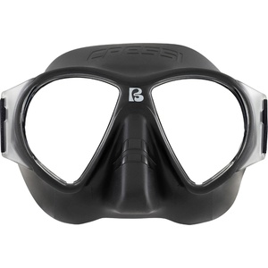 image:imageCressi Adult Snorkel Mask  Lightweight Impact Resistant Lenses for Novice Swimmers  Force  Designed in ItalyBlackBlack