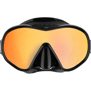 image:imageCressi Single Lens Frameless Scuba Mask for Good Visibility  FDual Designed in ItalyBlack