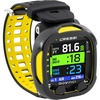 image:imageCRESSI Dive Watch Computer  Full Color LCD Screen Bluetooth Connectivity 3 Operating Modes Rechargeable Battery Da Vinci Designed in ItalyBlackYellow