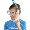 image:imageCressi Youth Kids Snorkeling Mask and Dry Snorkel Kit  Marea Jr amp Mini Dry Designed in ItalyClearBlue
