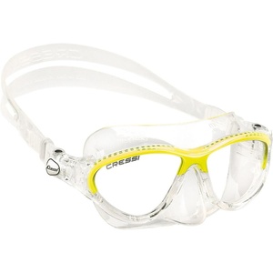 image:imageCressi Kids Comfortable Silicone Mask with Adjustable Strap for Snorkeling and Pool  for Children 5 to 10 years old  Moon made in Italy