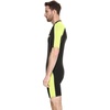 image:imageCressi Mens Full Front Zip Wetsuit for Swimming Snorkeling Scuba Diving  Thermal 2 mm Neoprene  Lido Designed in ItalyBlack  yellow