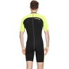 image:imageCressi Mens Full Front Zip Wetsuit for Swimming Snorkeling Scuba Diving  Thermal 2 mm Neoprene  Lido Designed in ItalyBlack  yellow