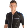 image:imageCressi Mens Full Front Zip Wetsuit for Swimming Snorkeling Scuba Diving  Thermal 2 mm Neoprene  Lido Designed in ItalyBlackBlue
