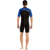 image:imageCressi Mens Full Front Zip Wetsuit for Swimming Snorkeling Scuba Diving  Thermal 2 mm Neoprene  Lido Designed in ItalyBlackBlue