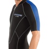 image:imageCressi Mens Full Front Zip Wetsuit for Swimming Snorkeling Scuba Diving  Thermal 2 mm Neoprene  Lido Designed in ItalyBlackBlue