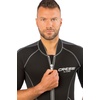 image:imageCressi Mens Full Front Zip Wetsuit for Swimming Snorkeling Scuba Diving  Thermal 2 mm Neoprene  Lido Designed in ItalyGreyBlack