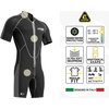 image:imageCressi Mens Full Front Zip Wetsuit for Swimming Snorkeling Scuba Diving  Thermal 2 mm Neoprene  Lido Designed in ItalyGreyBlack