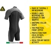 image:imageCressi Mens Full Front Zip Wetsuit for Swimming Snorkeling Scuba Diving  Thermal 2 mm Neoprene  Lido Designed in ItalyGreyBlack