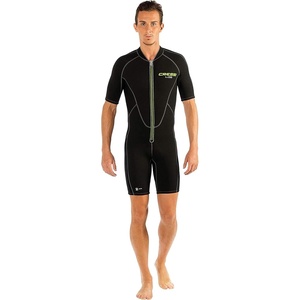image:imageCressi Mens Full Front Zip Wetsuit for Swimming Snorkeling Scuba Diving  Thermal 2 mm Neoprene  Lido Designed in ItalyBlack