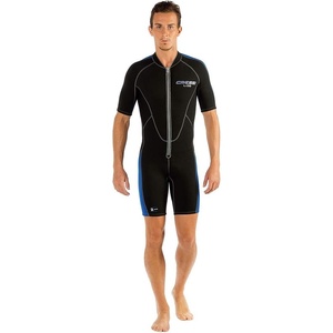 image:imageCressi Mens Full Front Zip Wetsuit for Swimming Snorkeling Scuba Diving  Thermal 2 mm Neoprene  Lido Designed in ItalyBlackBlue