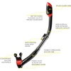 image:imageCressi Adult Diving Dry Snorkel with Splash Guard and Top Valve  Supernova Dry Designed in ItalyBlackRed D